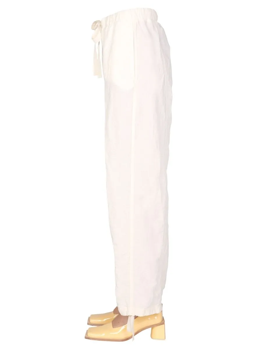 Jil Sander Wide-Leg Drawstring Trousers