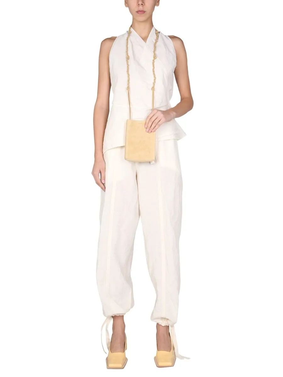 Jil Sander Wide-Leg Drawstring Trousers