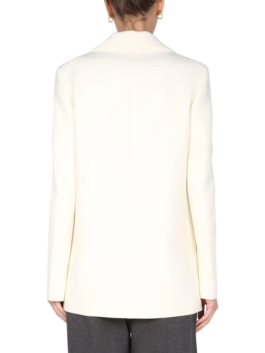 Jil Sander Padded Shoulder Tailored Blazer