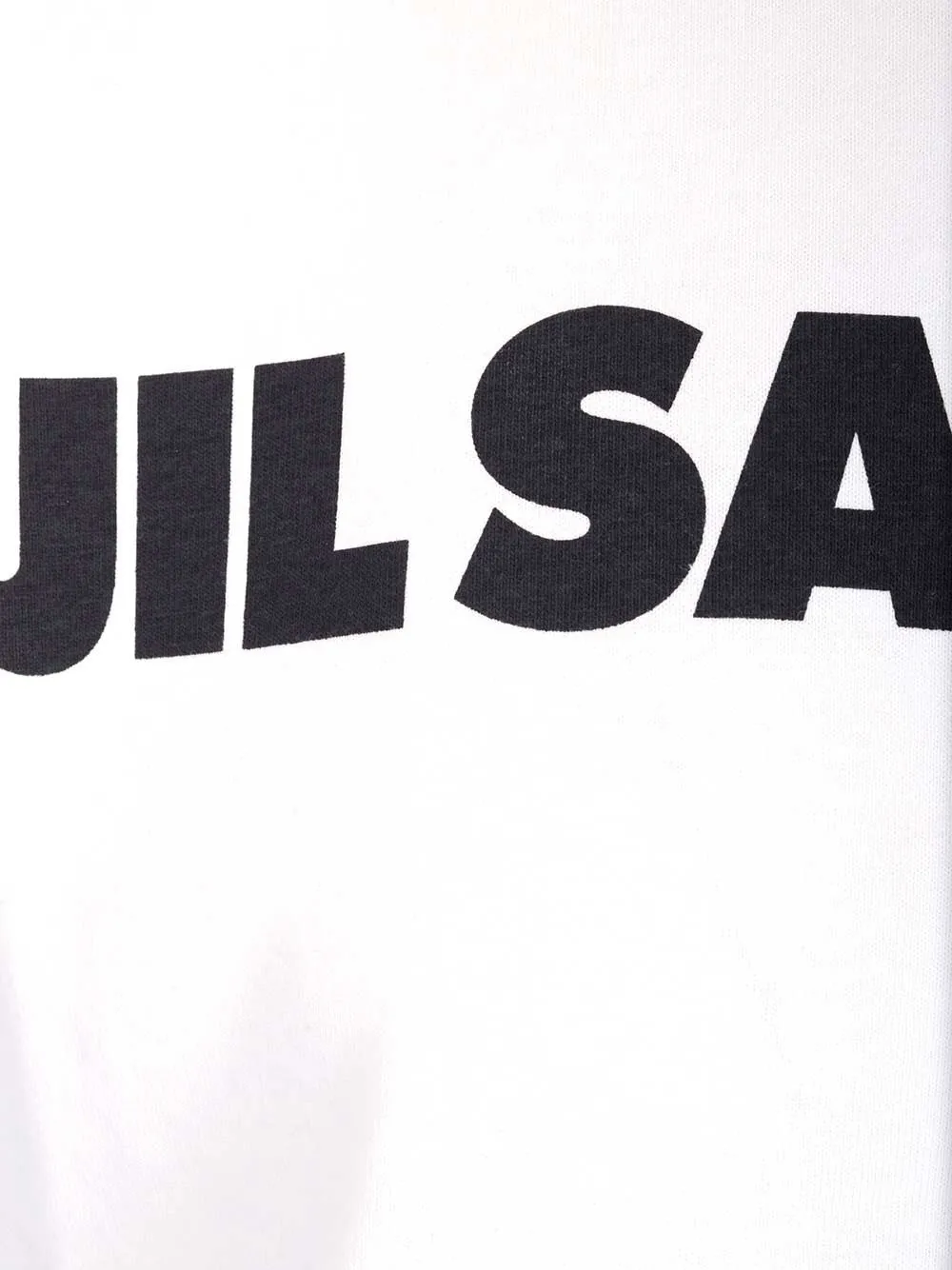 Jil Sander Logo Printed Crewneck T-Shirt