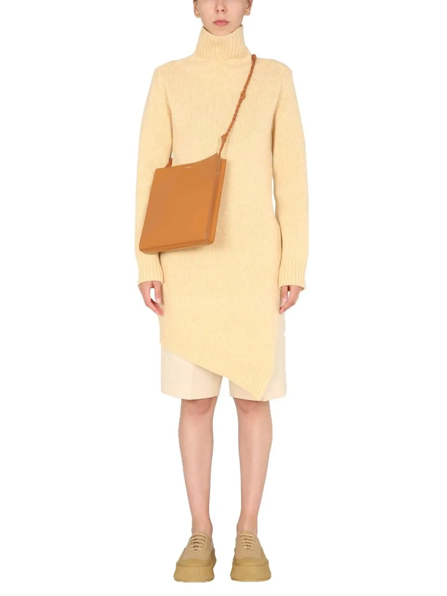 Jil Sander Roll-Neck Asymmetric Jumper