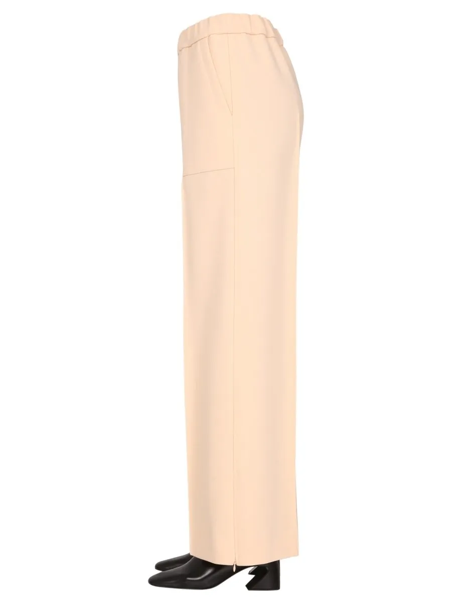 Jil Sander Elasticated Waist Wide Leg Pants