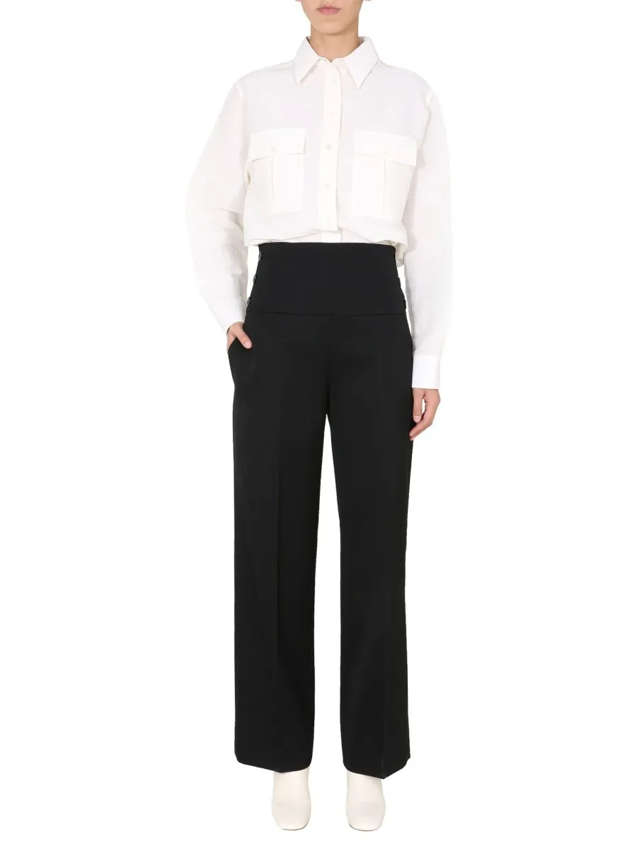 Jil Sander Wide-Leg Tailored Pants