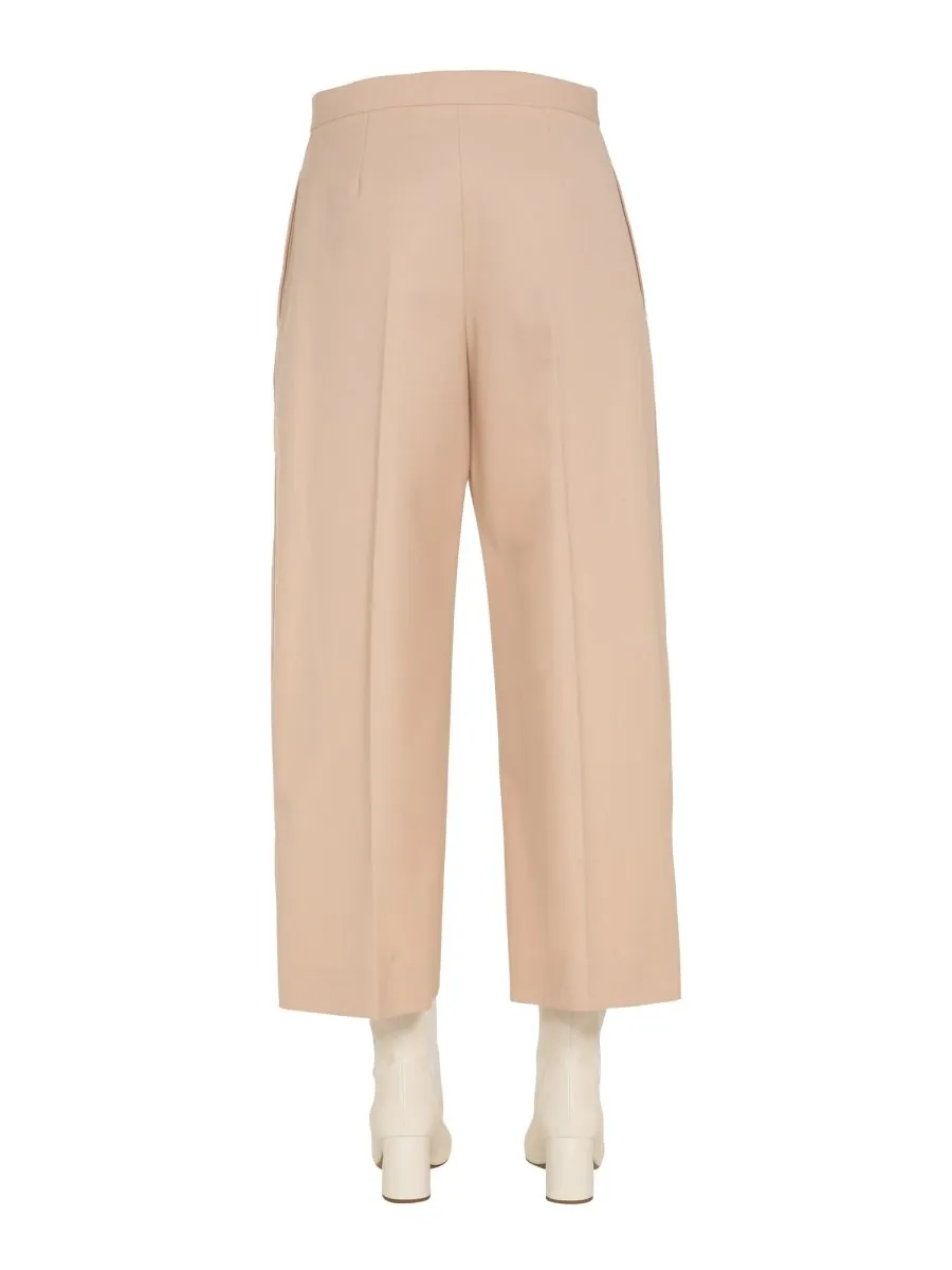 Jil Sander Wide-Leg Cropped Trousers