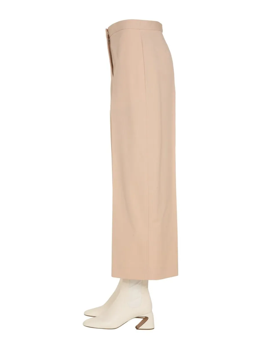 Jil Sander Wide-Leg Cropped Trousers