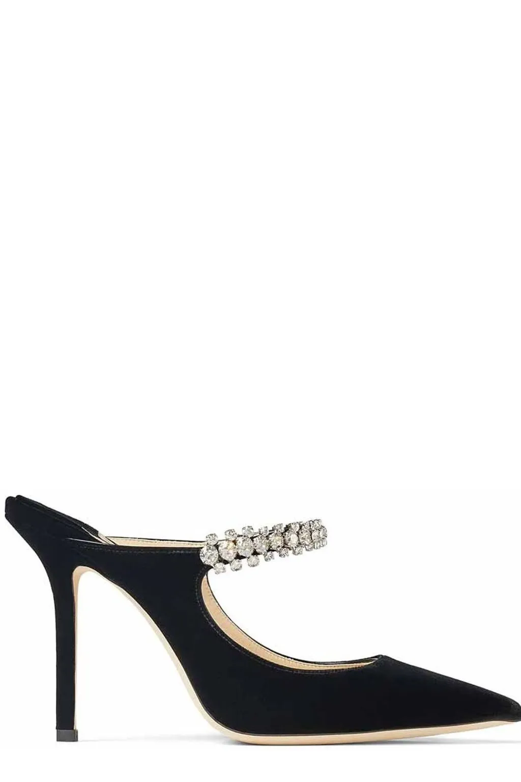 Jimmy Choo Bing 100 Embellished Mules