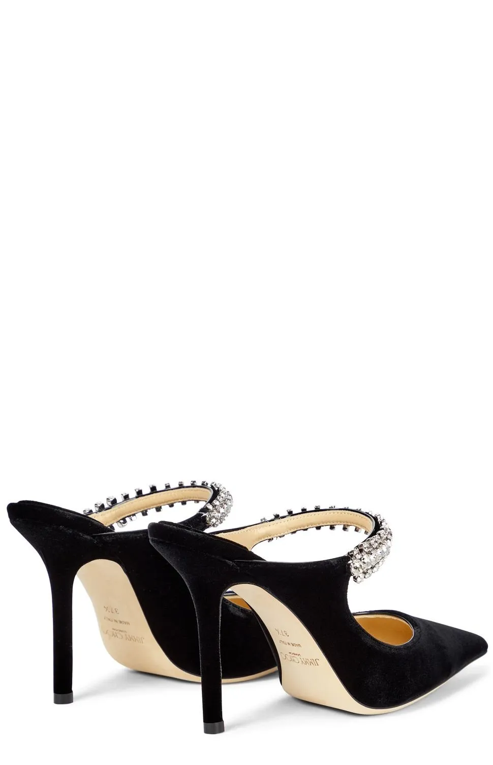 Jimmy Choo Bing 100 Embellished Mules