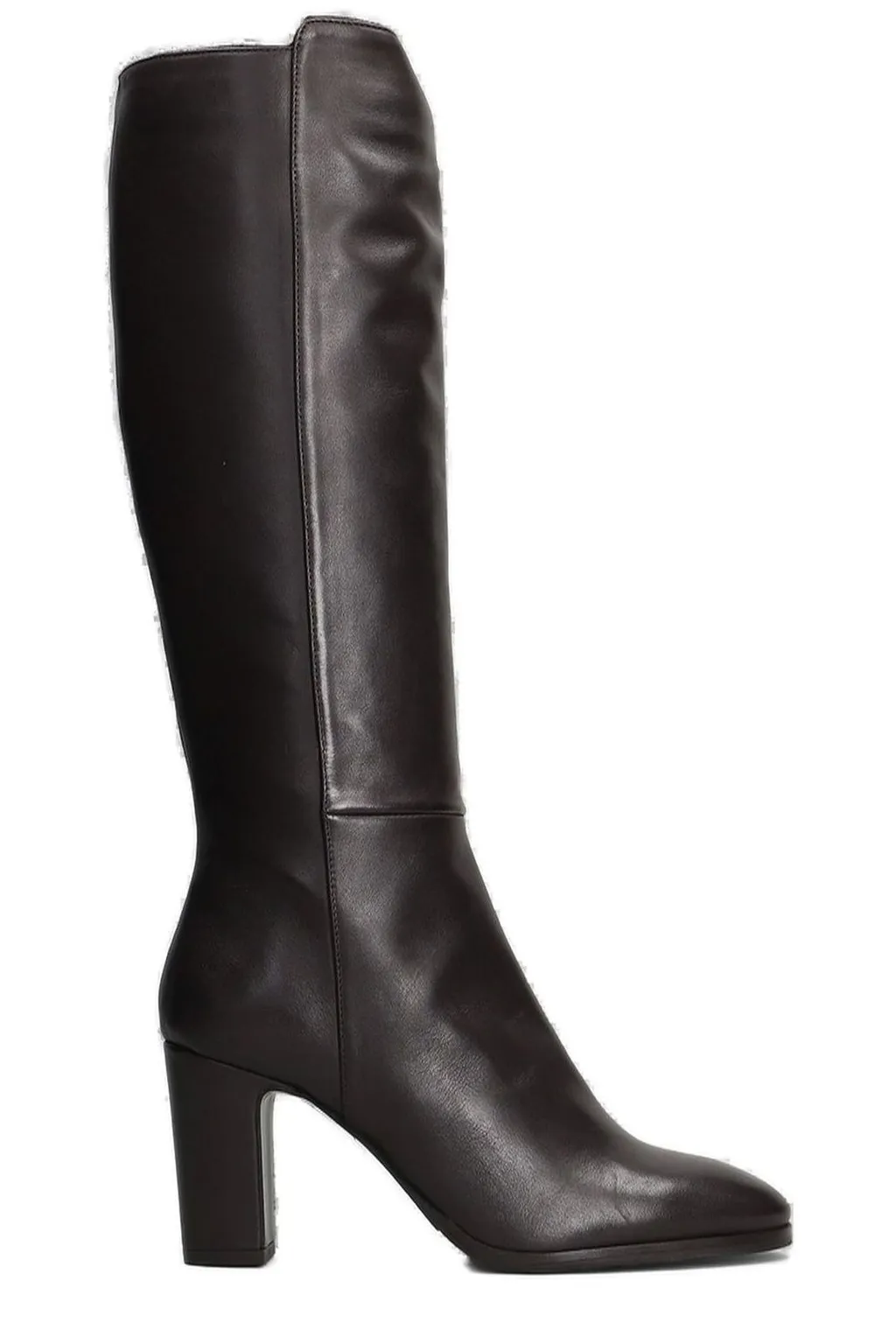 Julie Dee Zipped Block-Heel Boots