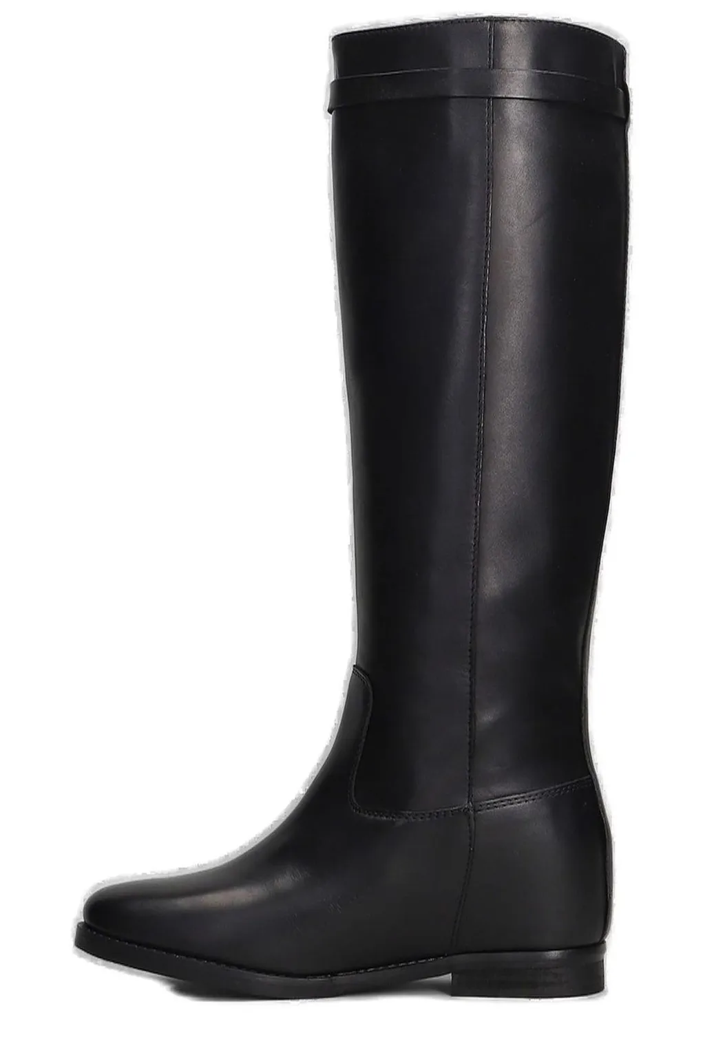 Julie Dee Buckle-Fastened Almond Toe Boots