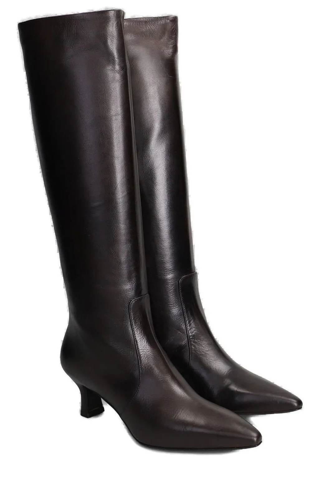 Julie Dee Pointed Toe Side-Zip Fastened Boots