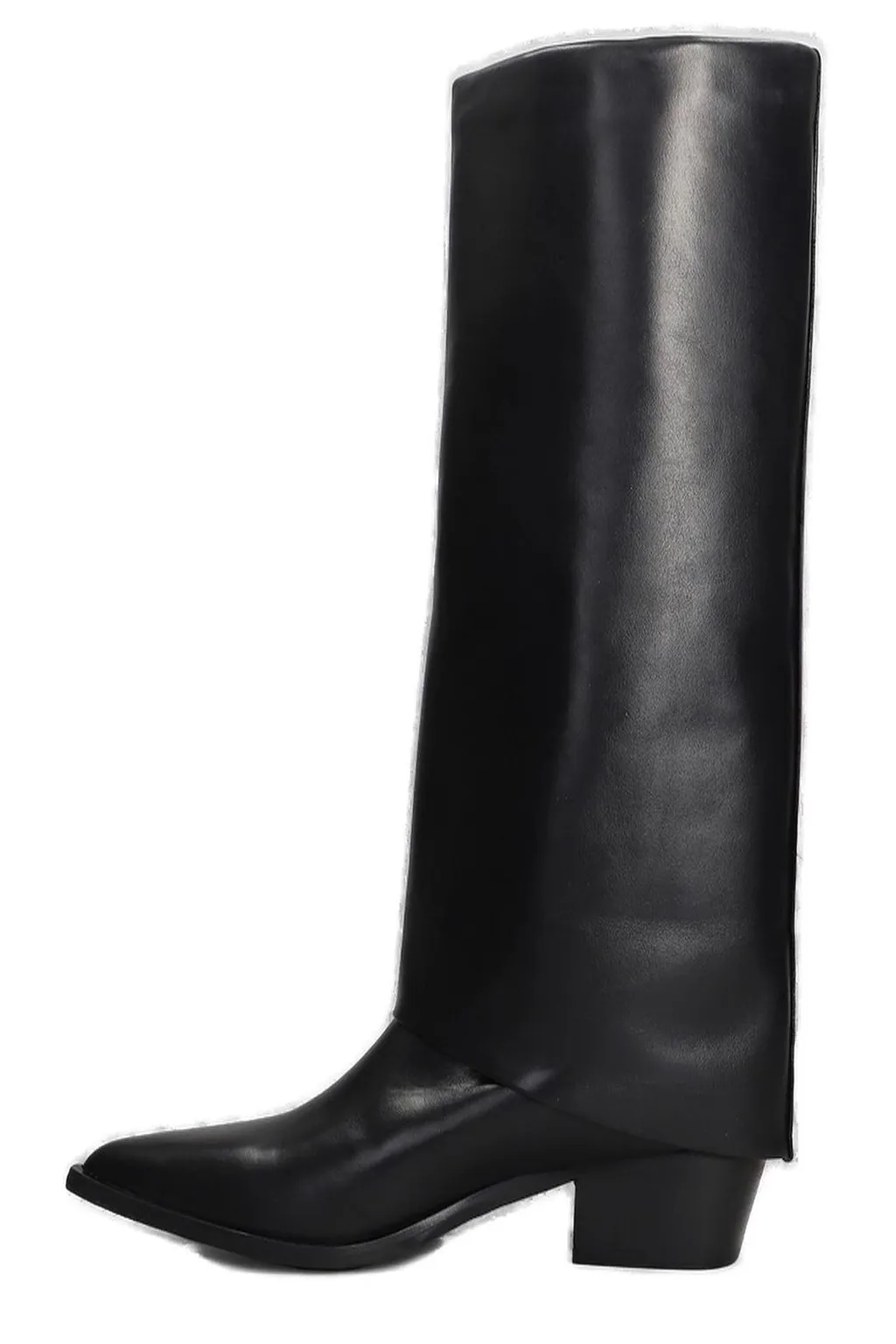 Julie Dee Pointed Toe Block Heel Boots