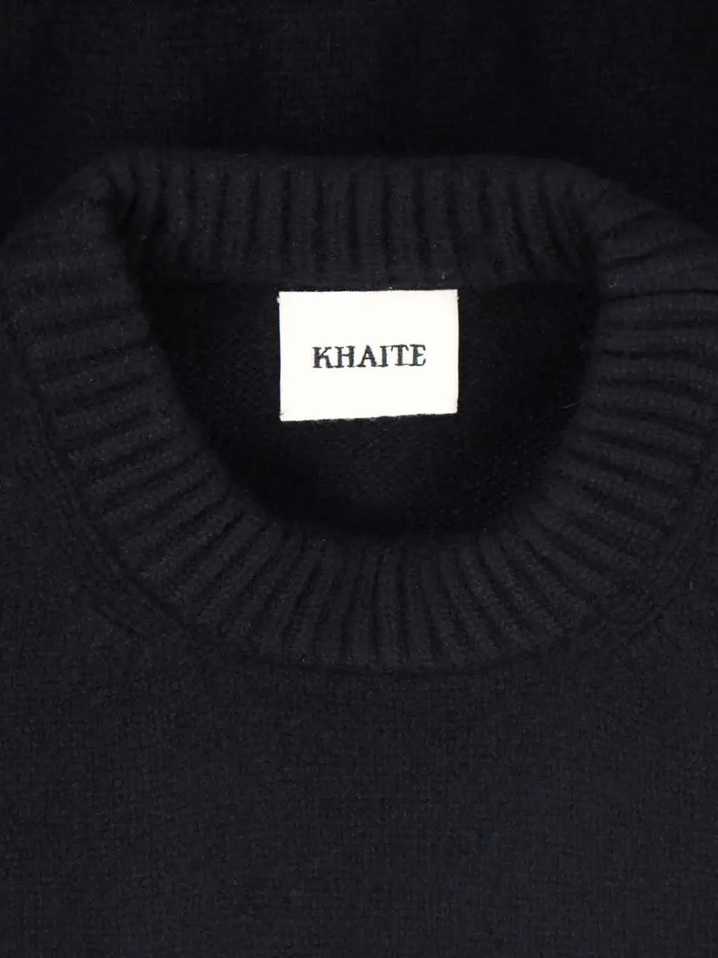 Khaite Short Sleeved Crewneck Jumper
