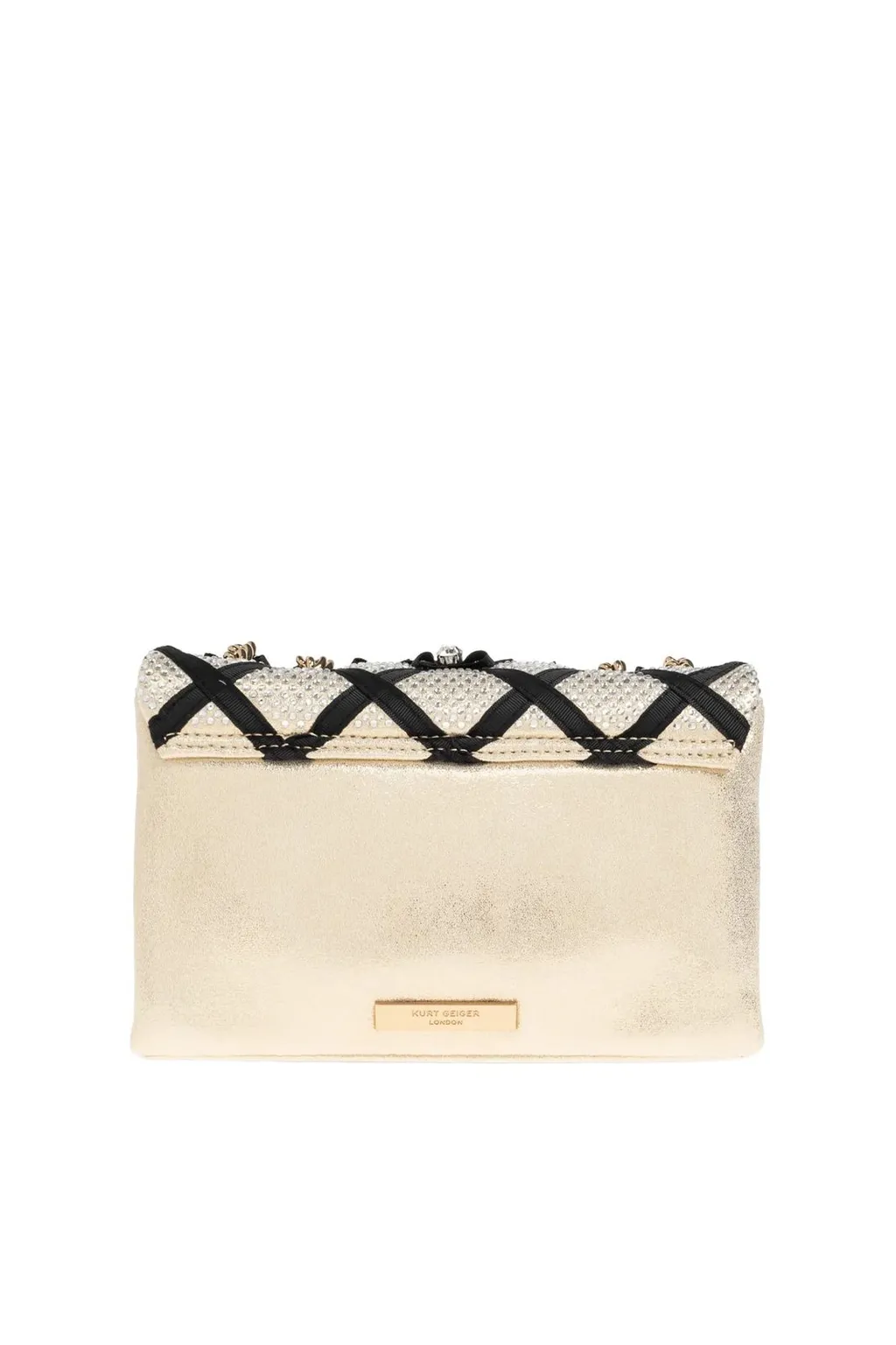 Kurt Geiger Kensington Bows Embellished Shoulder Bag