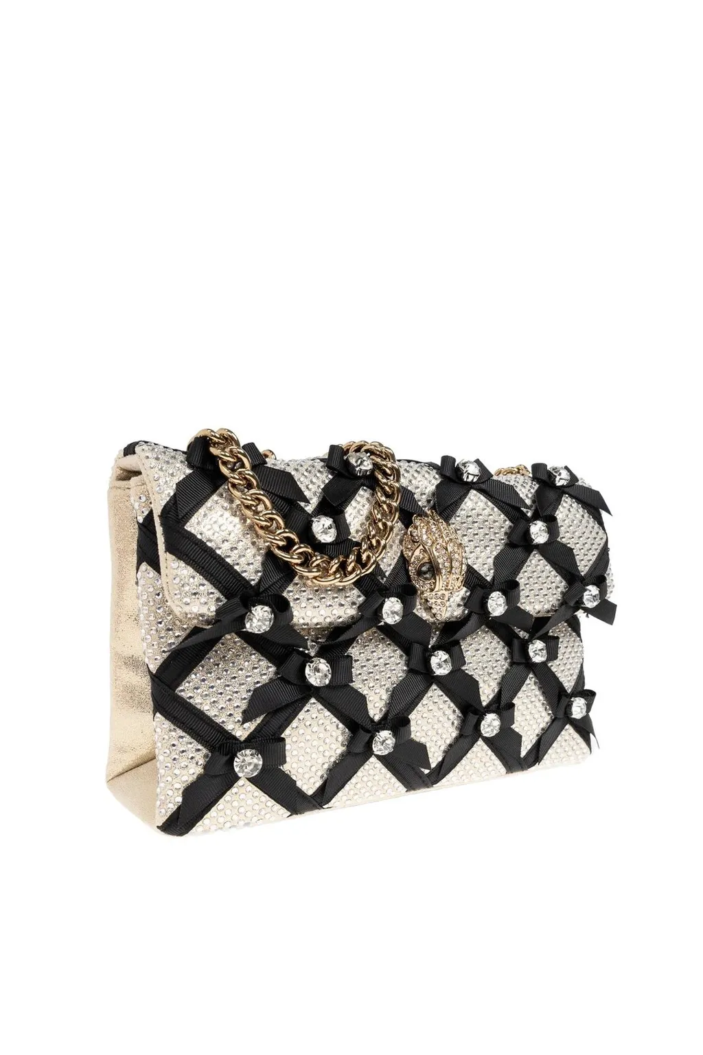 Kurt Geiger Kensington Bows Embellished Shoulder Bag