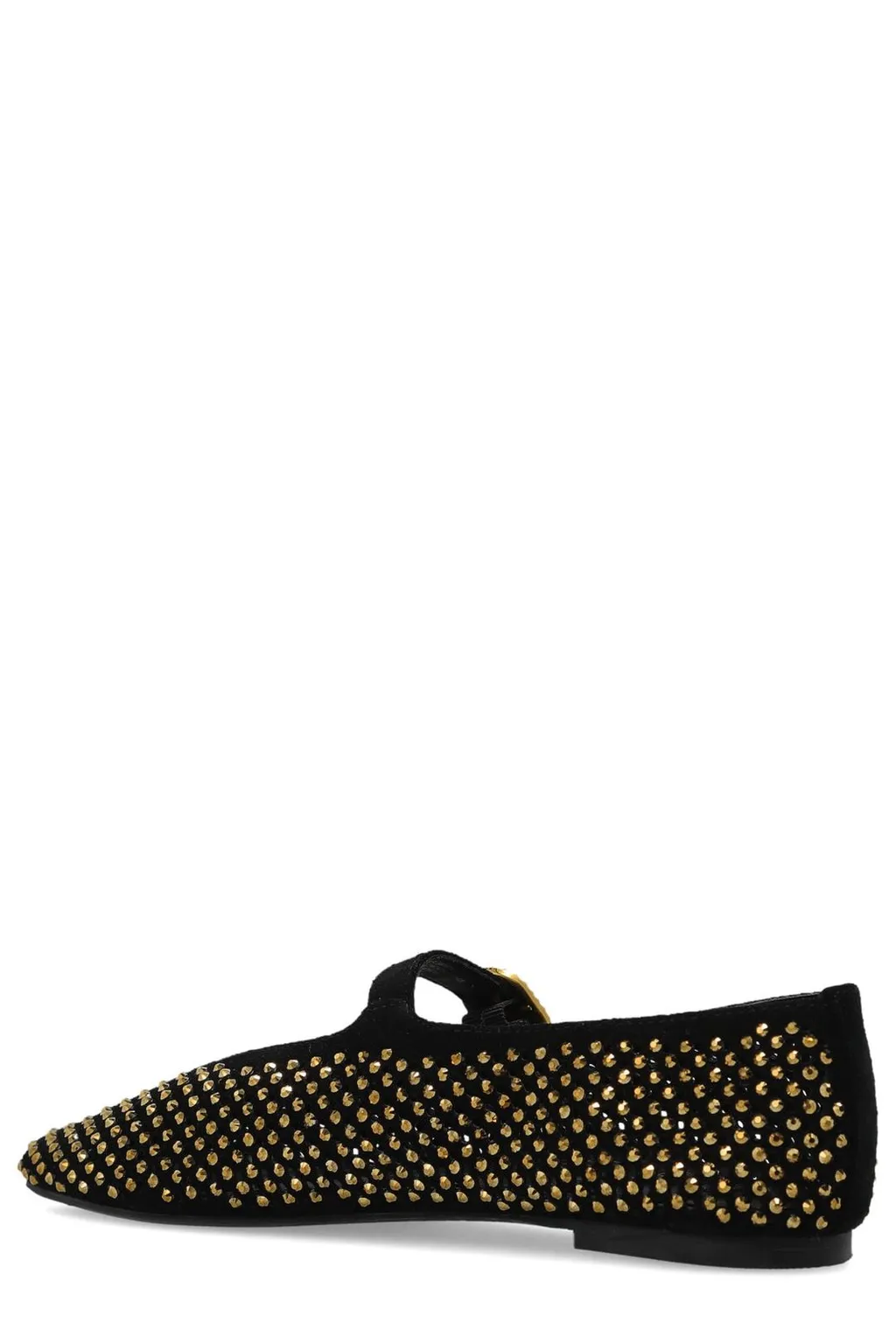Kurt Geiger Mayfair Studded Mary Jane Ballet Flats