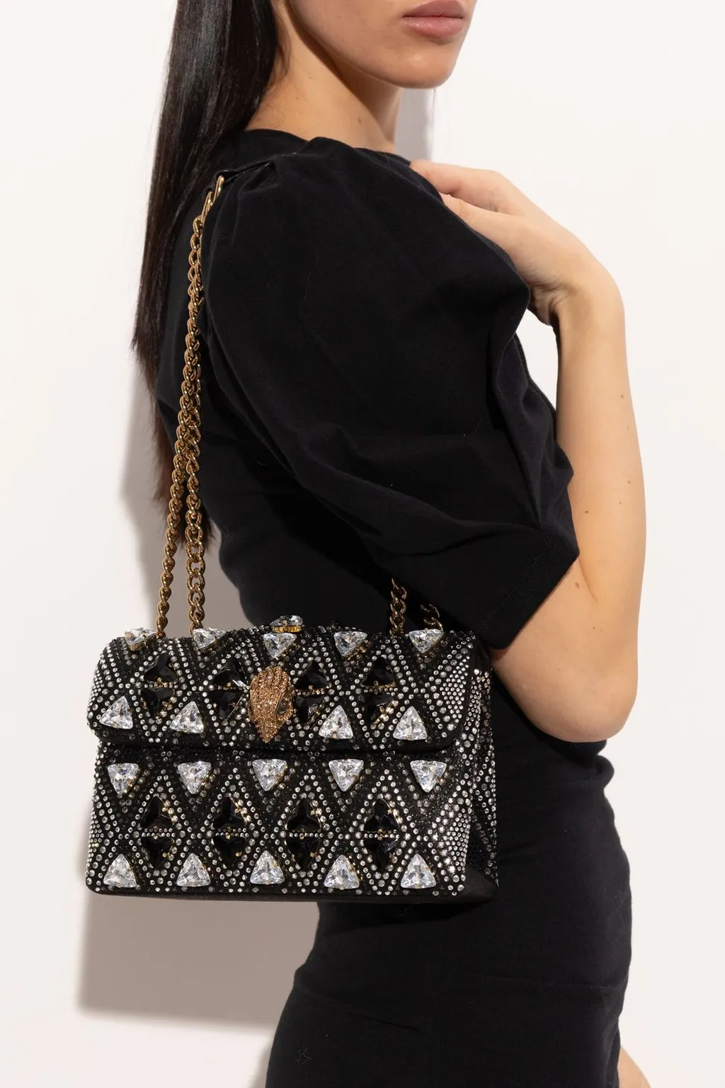 Kurt Geiger Kensington Jewel Embellished Crossbody Bag