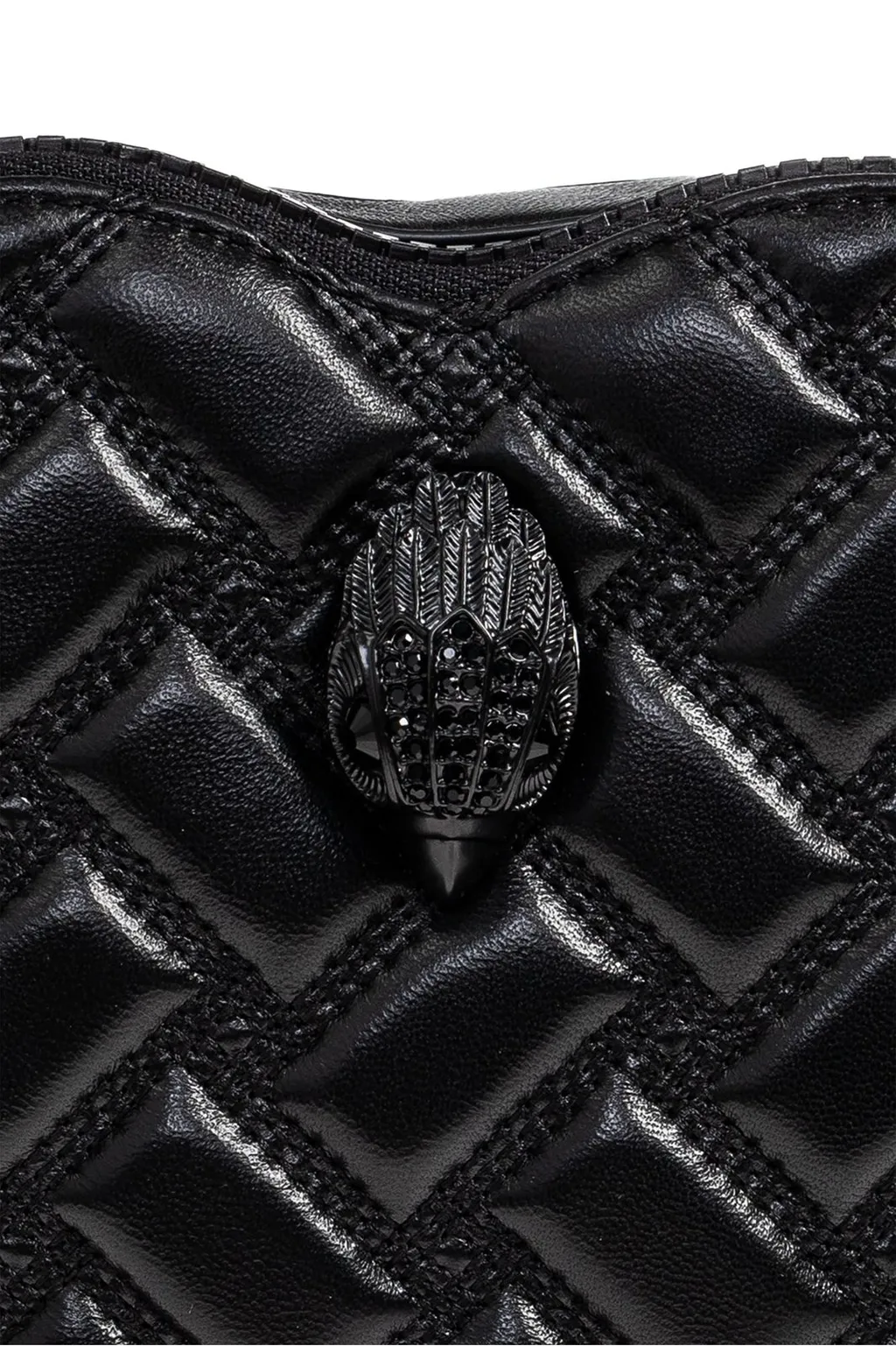 Kurt Geiger Kensington Heart Quilted Crossbody Bag