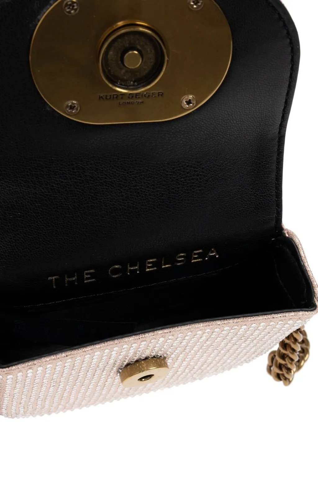 Kurt Geiger Micro Chelsea Embellished Shoulder Bag
