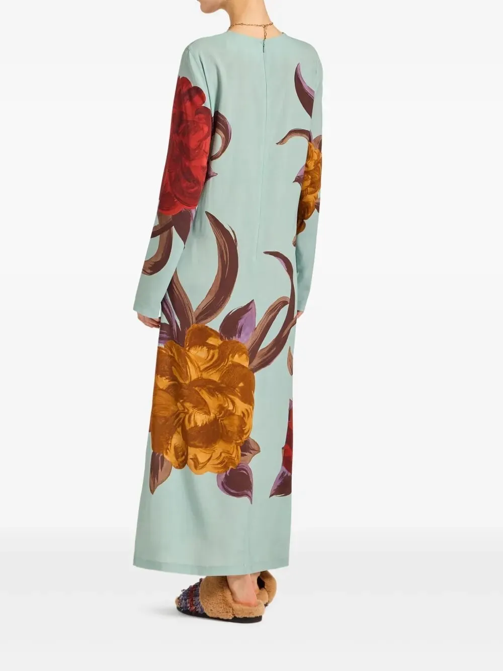 La Doublej Peony Place Long Sleeve Dress