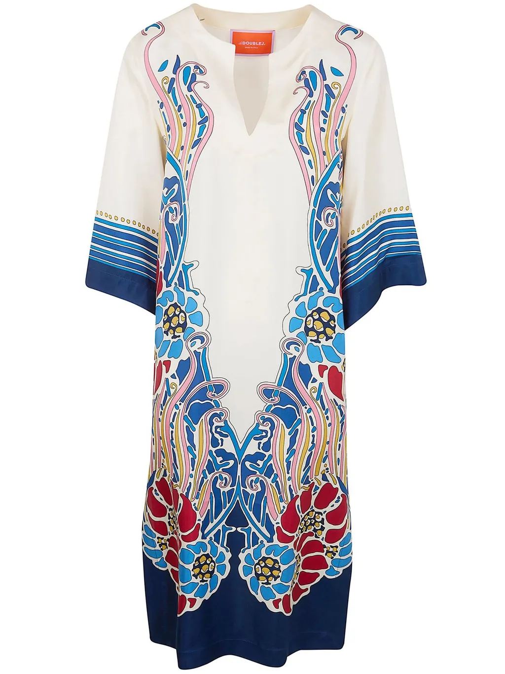 La Doublej Printed Kaftan Dress