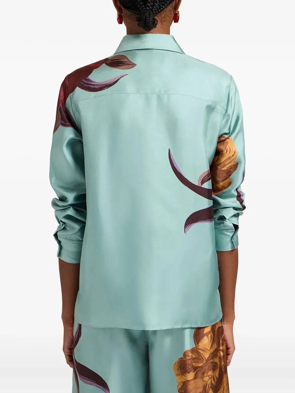 La Doublej Peony Place Boy Shirt Top