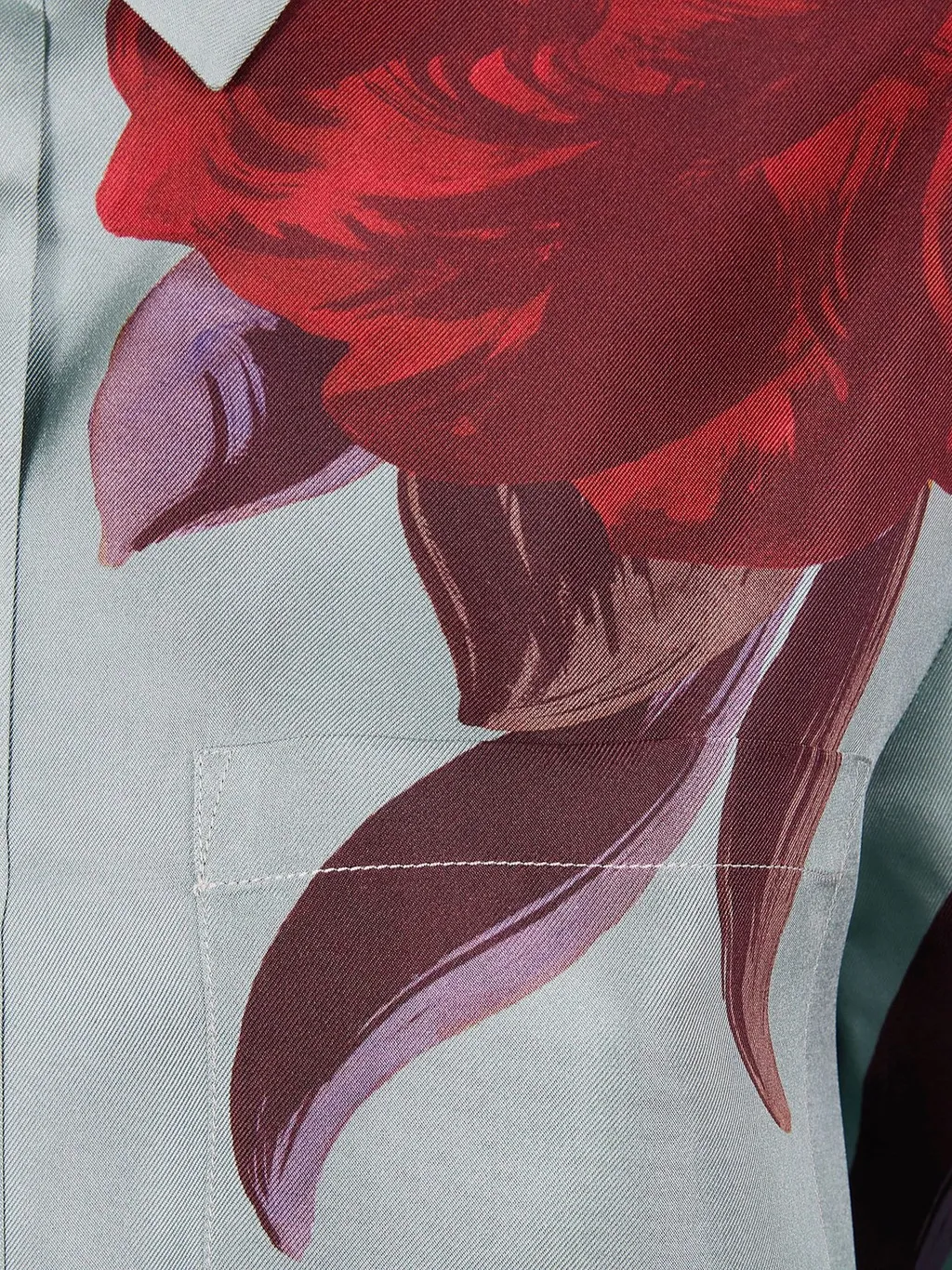 La Doublej Peony Place Boy Shirt Top