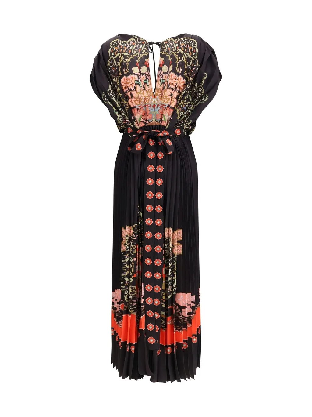 La Doublej Accordion Pleated Maxi Dress