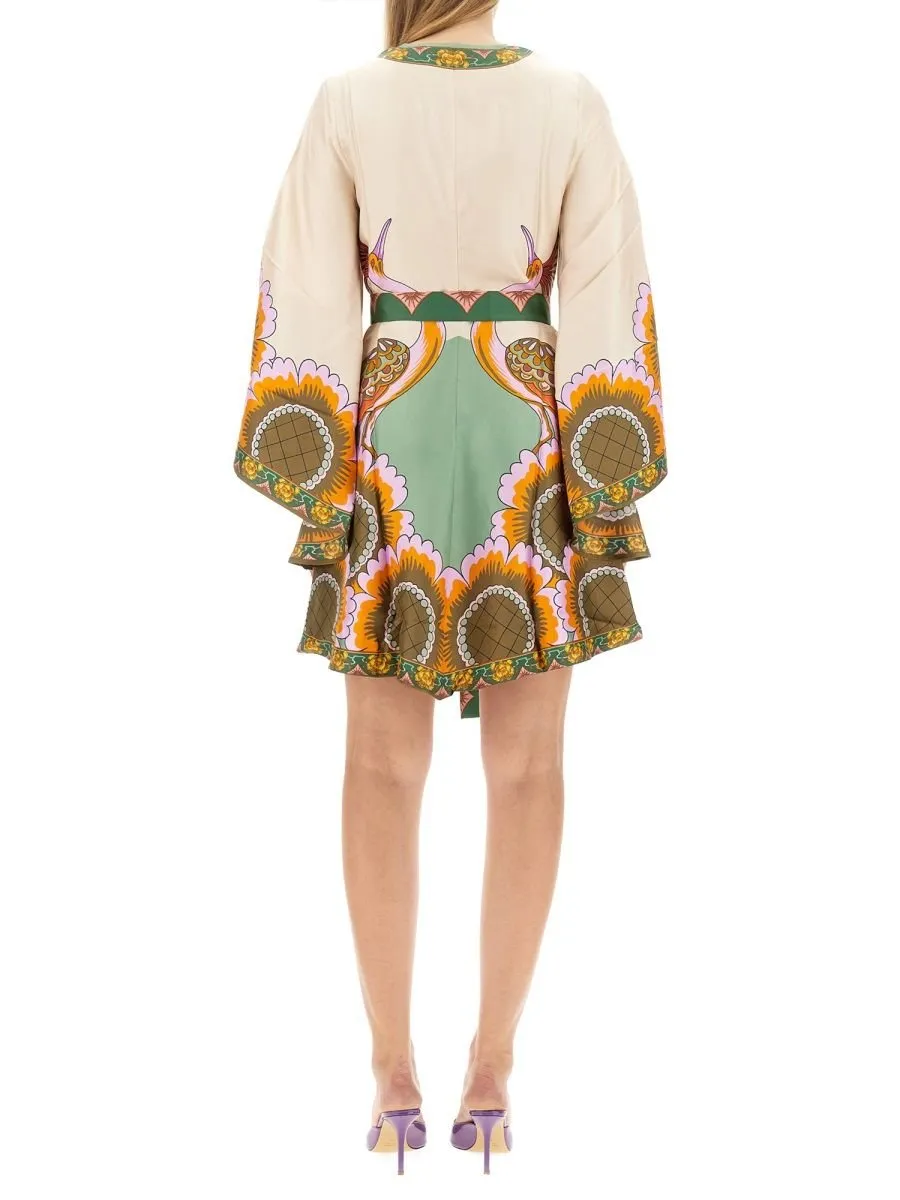 La Doublej Magnificent Mini Printed Dress