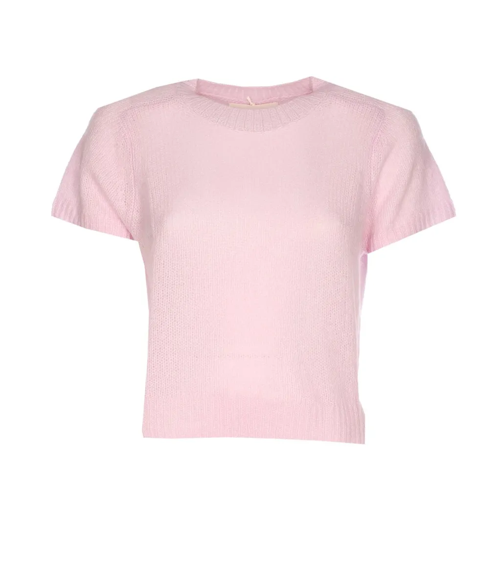 Lisa Yang Siona Crewneck Knitted Top