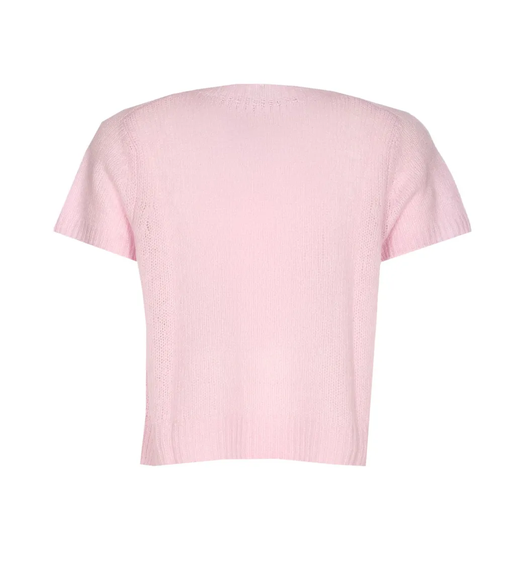 Lisa Yang Siona Crewneck Knitted Top