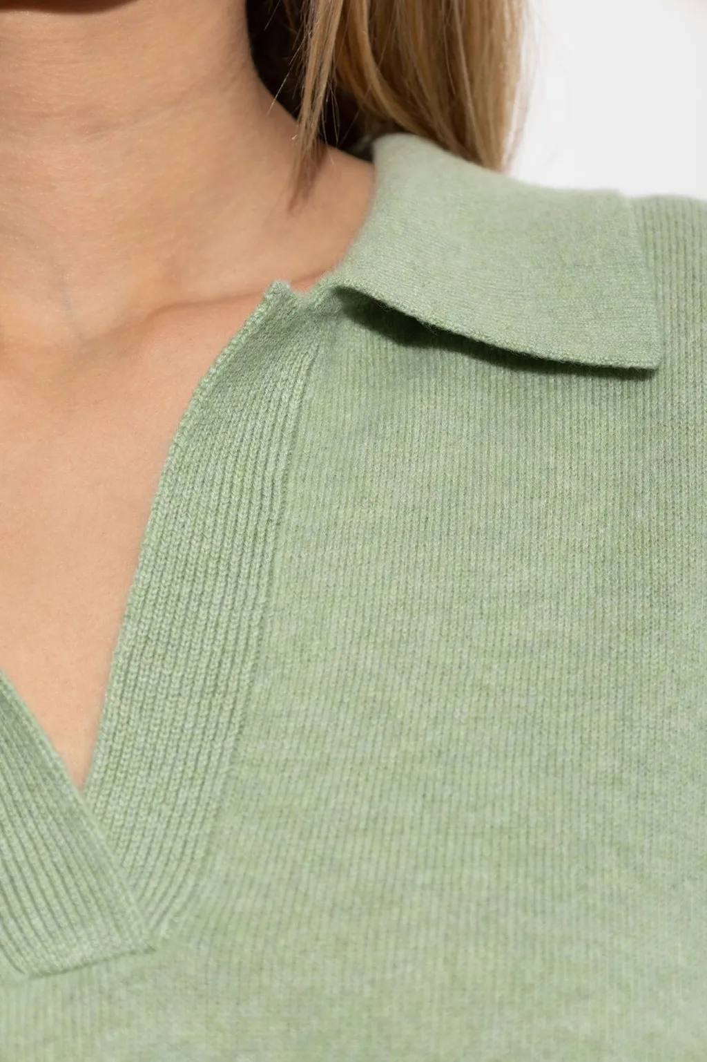 Lisa Yang Polo Collar Top