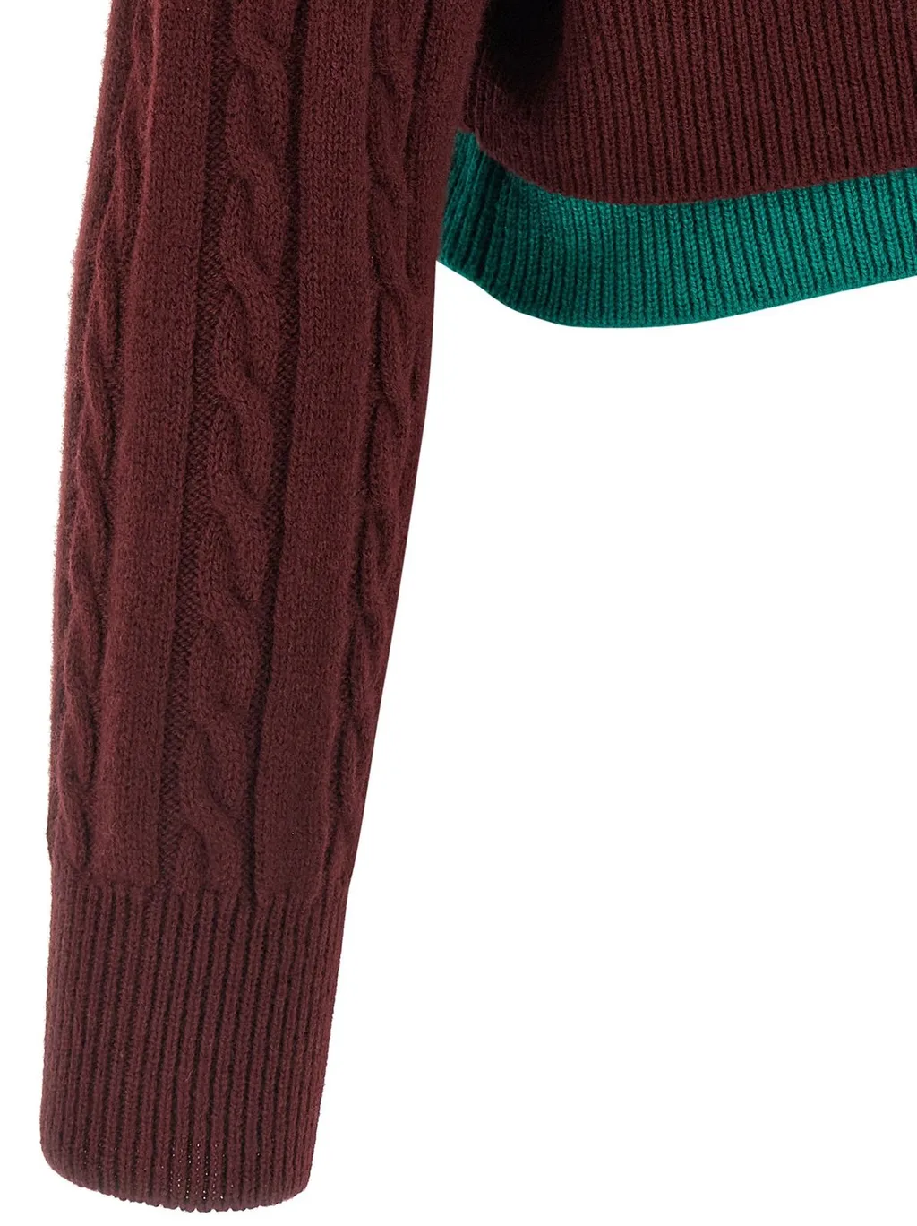 Loewe Anagram Patch Cropped Jumper