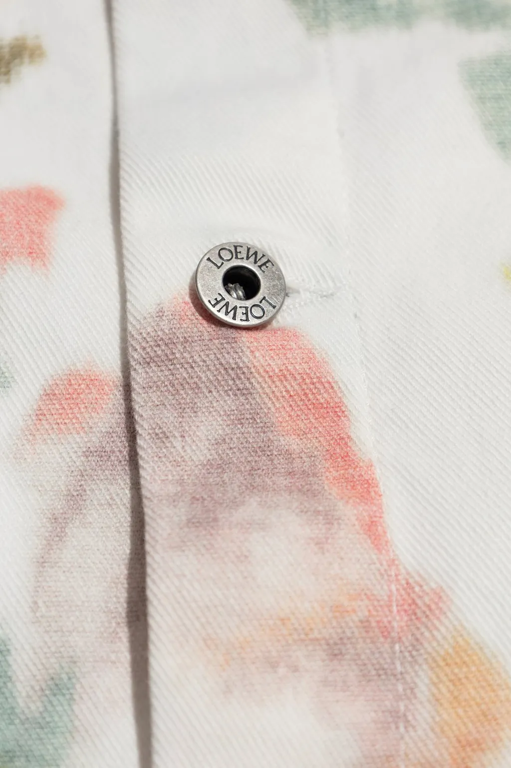 Loewe Floral Printed Long-Sleeved Shirt