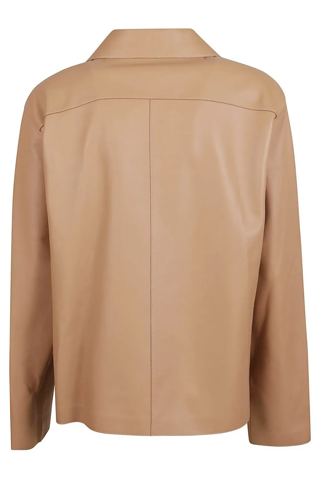Loewe Logo Embossed Leather Pyjama Jacket