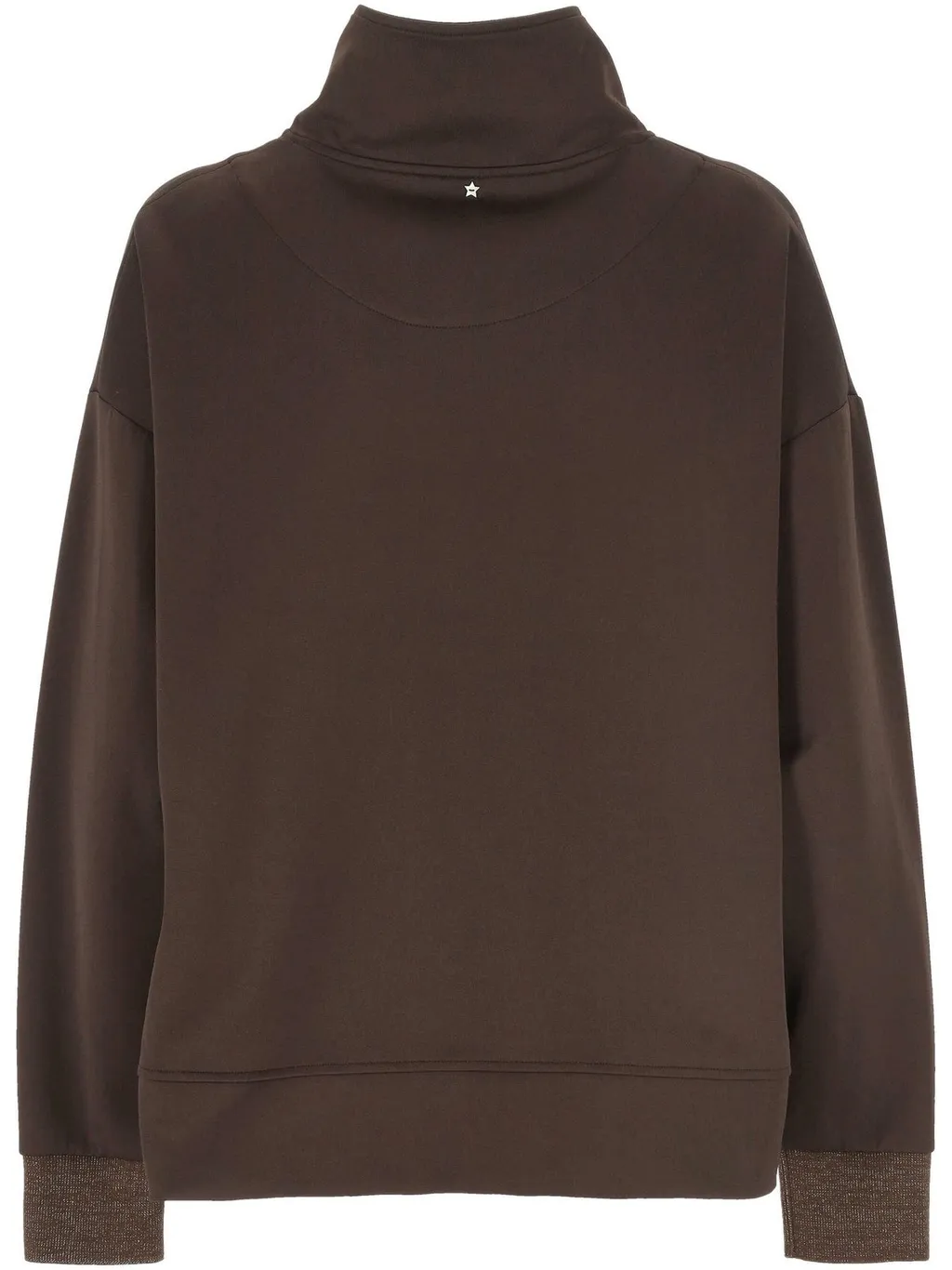 Lorena Antoniazzi Zip-Up Funnel-Neck Sweater