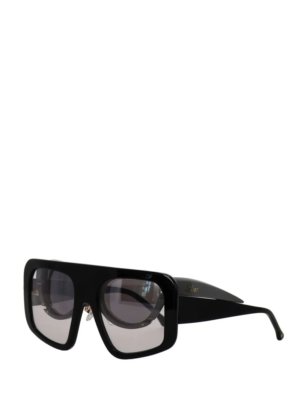 Luar Oversized Shield Sunglasses