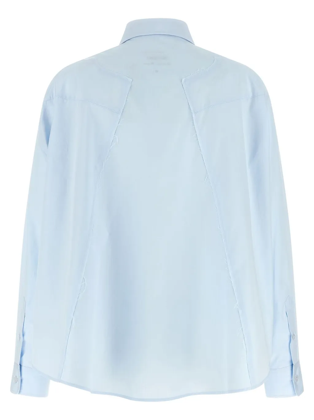 Mm6 Maison Margiela Long-Sleeved Cropped Shirt