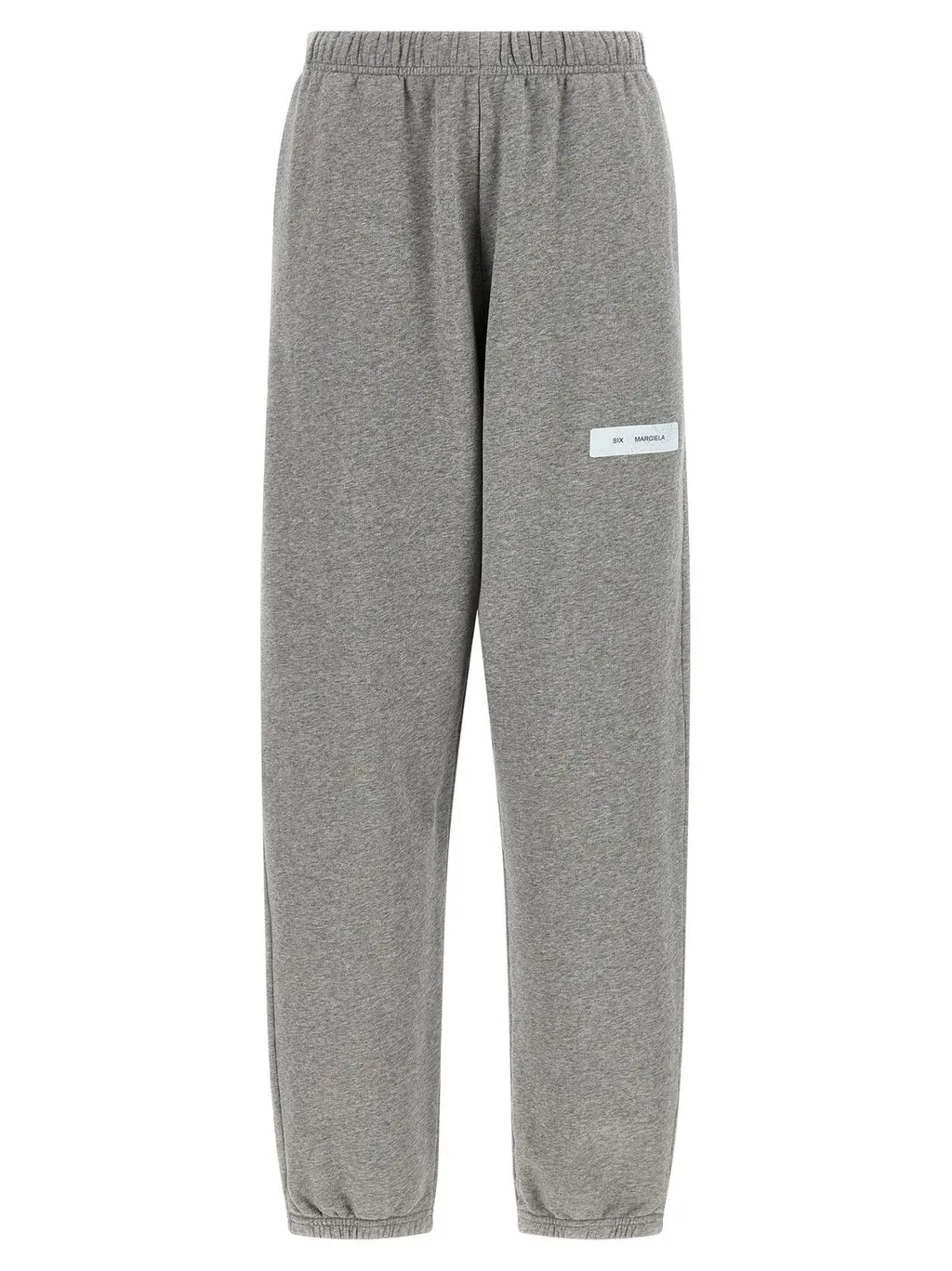 Mm6 Maison Margiela Elastic-Waistband Tapered Trousers