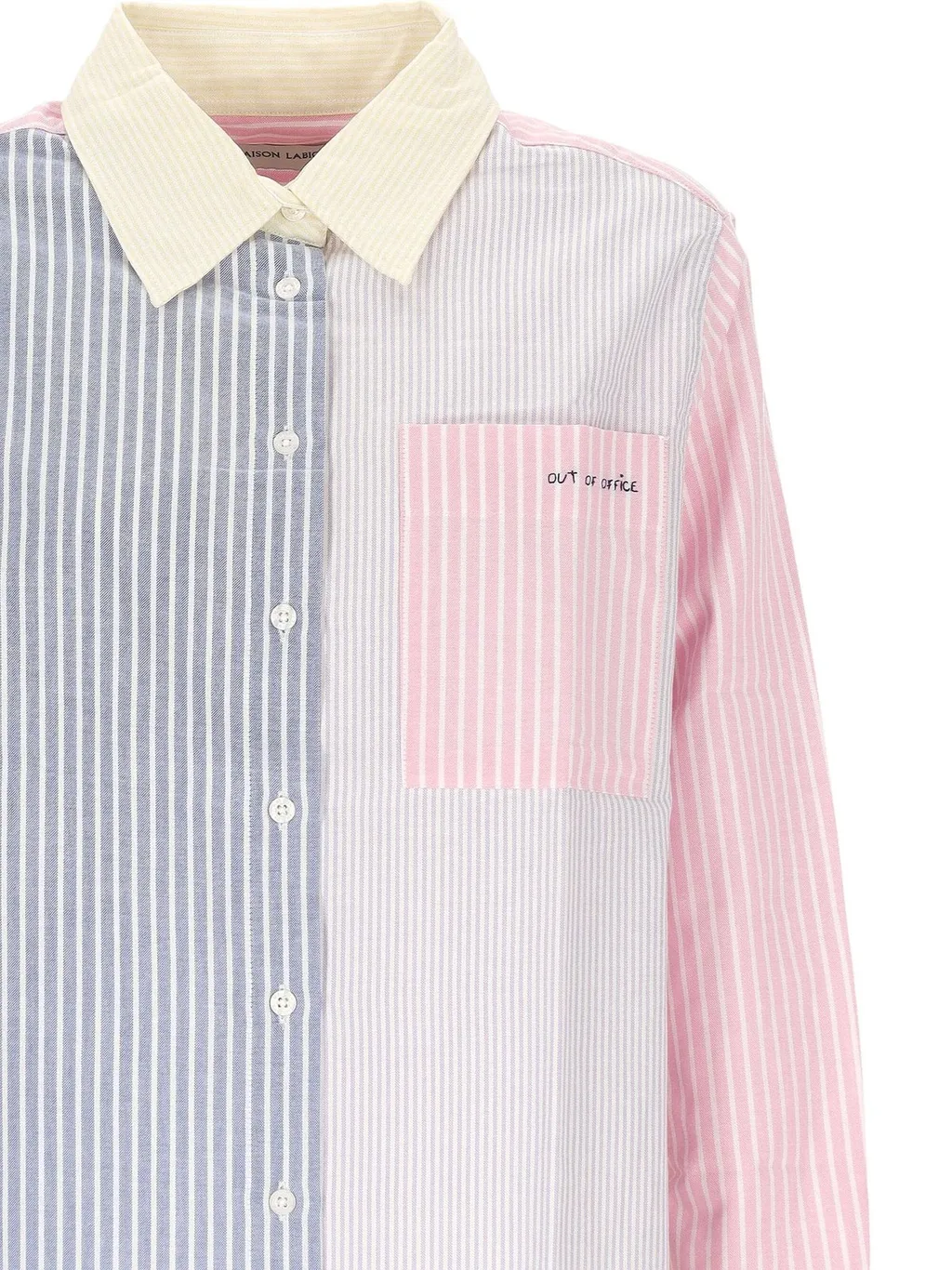 Maison Labiche Out Of Office Striped Shirt