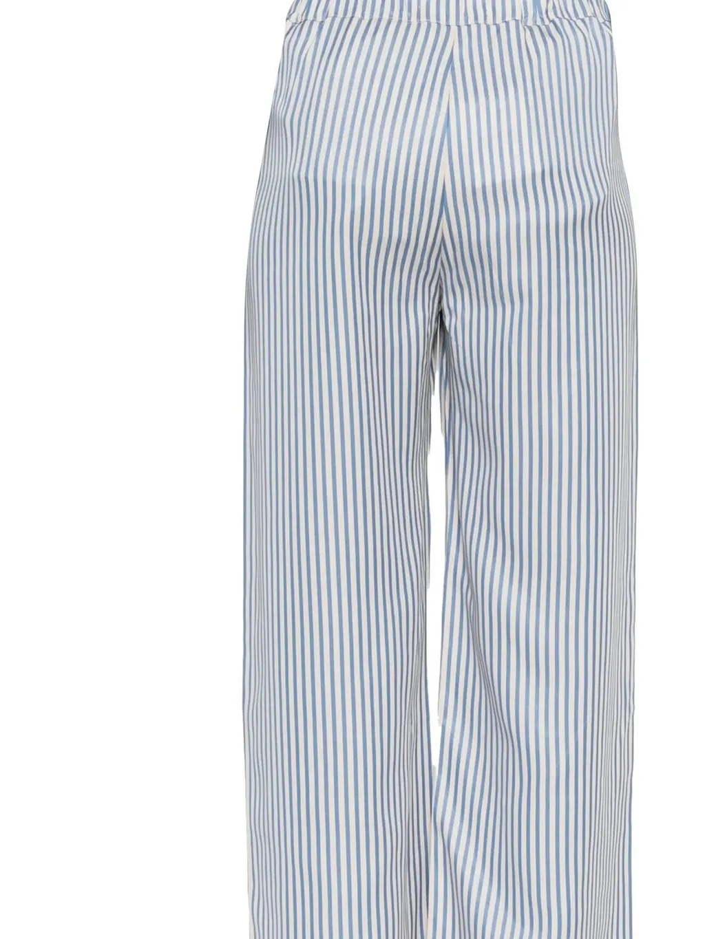 Maison Labiche Striped Wide-Leg Pants