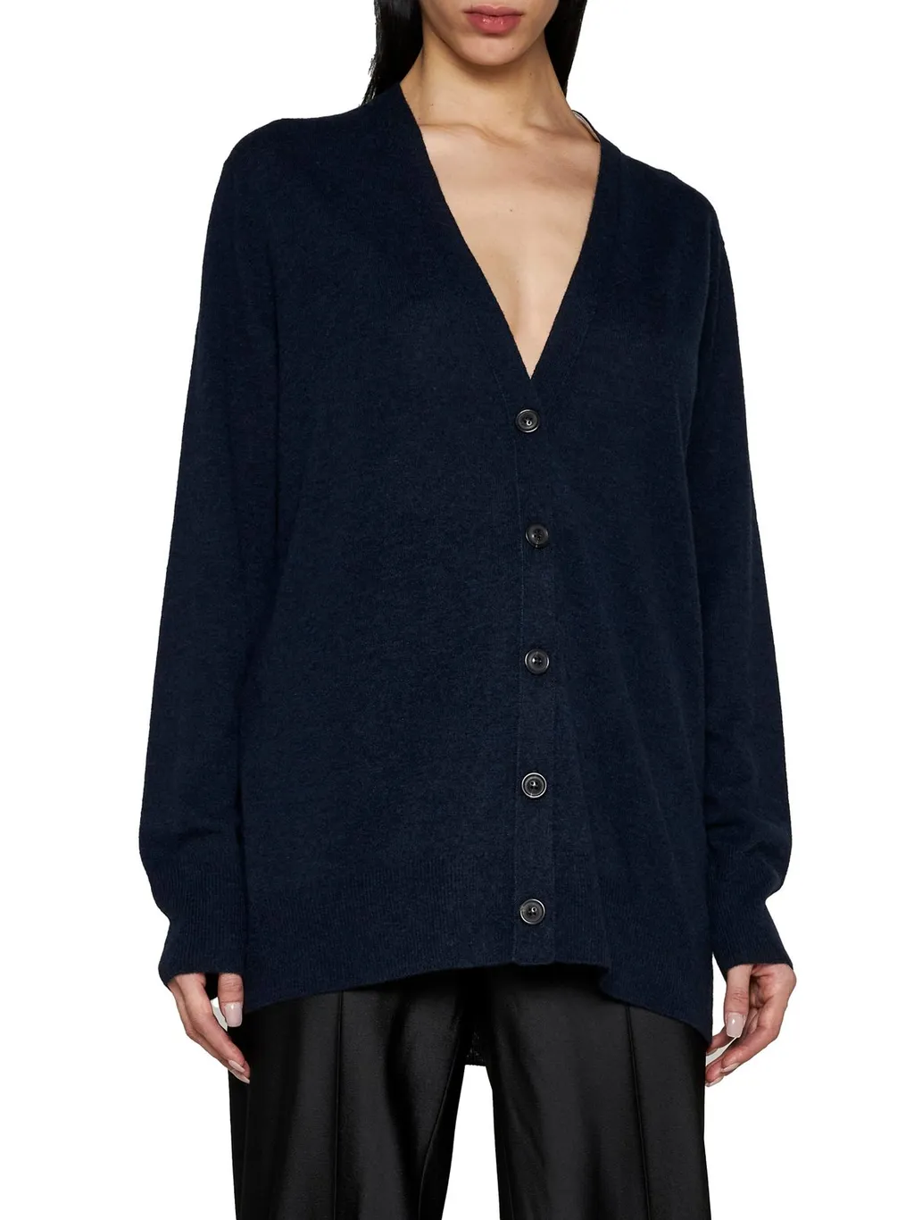 Maison Margiela V-Neck Long-Sleeved Cardigan
