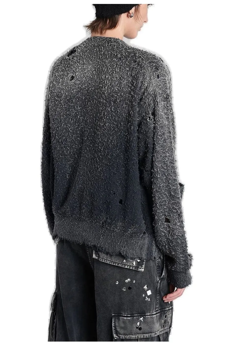Maison Mihara Yasuhiro Sun Faded Like Knitted Cardigan