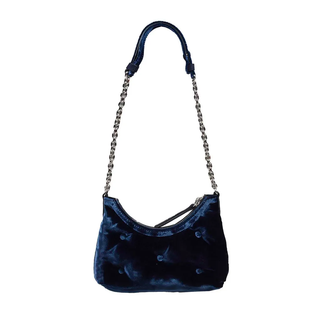 Maison Margiela Glam Slam Micro Velvet Hobo Bag