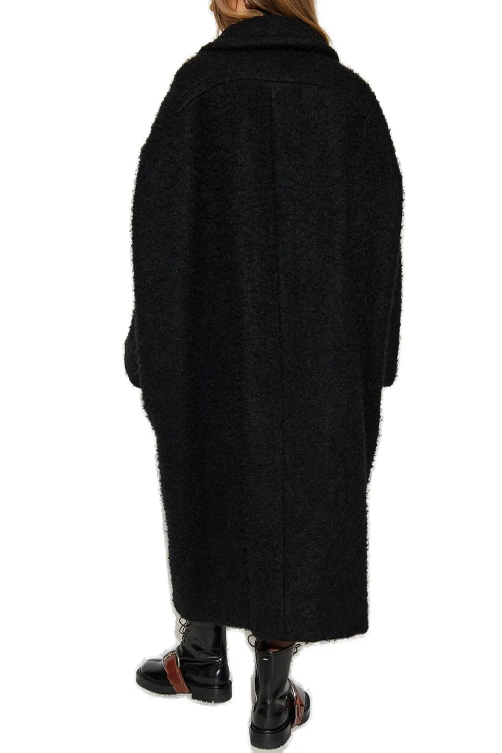 Maison Margiela Boucle Straight Hem Oversized Coat