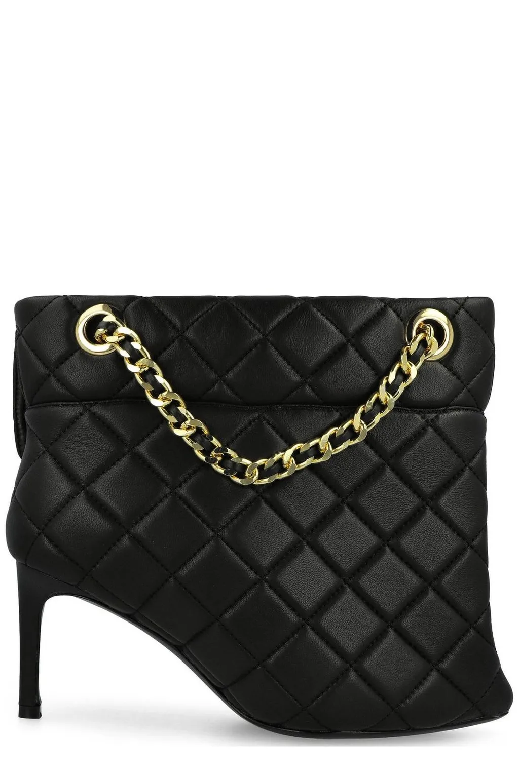 Maison Mihara Yasuhiro Quilted Bag Detailed Boots
