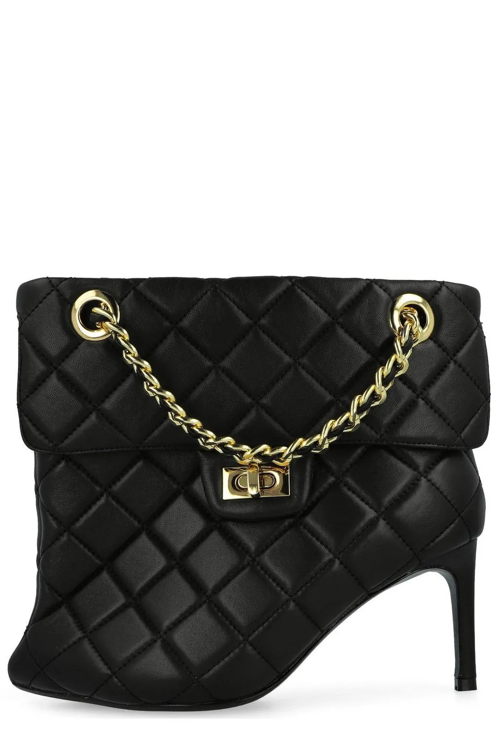 Maison Mihara Yasuhiro Quilted Bag Detailed Boots