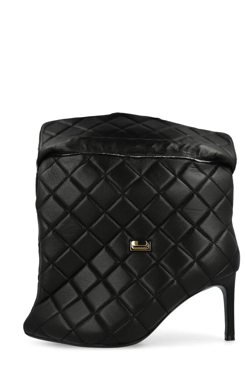 Maison Mihara Yasuhiro Quilted Bag Detailed Boots
