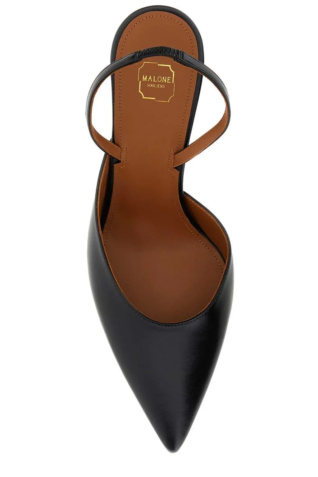 Malone Souliers Gillian Pointed-Toe Slingback Pumps