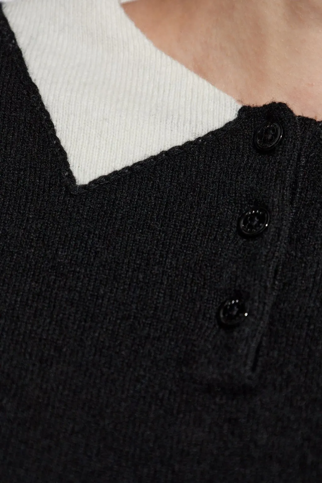 Marc Jacobs Trompe L'oeil Knit Polo Shirt