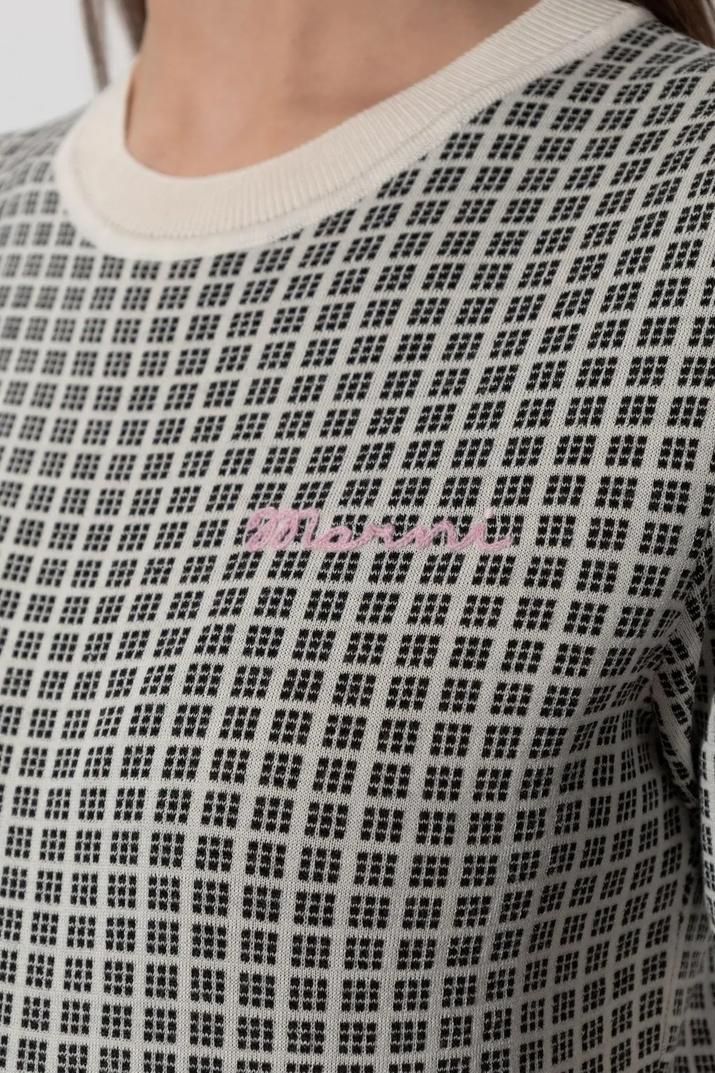 Marni Logo Embroidered Top